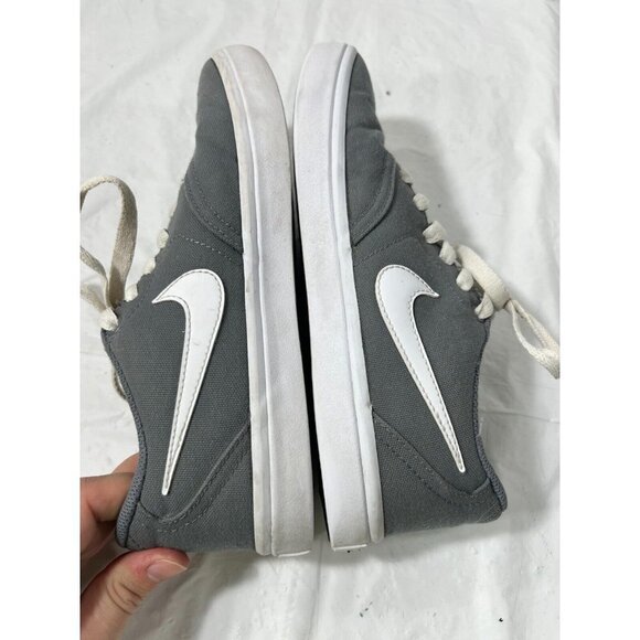 Nike SB Check Solar Canvas Gray Athletic Skate Shoes Womens Size 7 - Picture 8 of 11